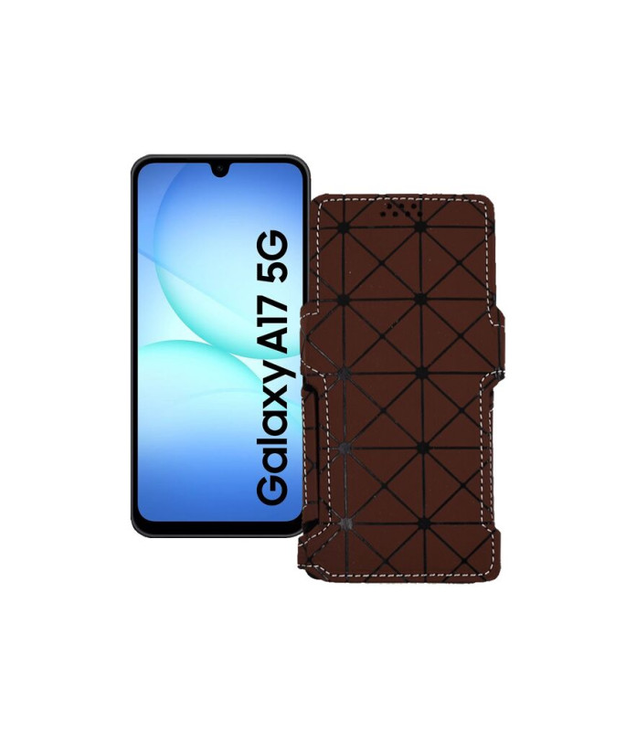 Чохол-книжка з екошкіри для телефону Samsung Galaxy A17