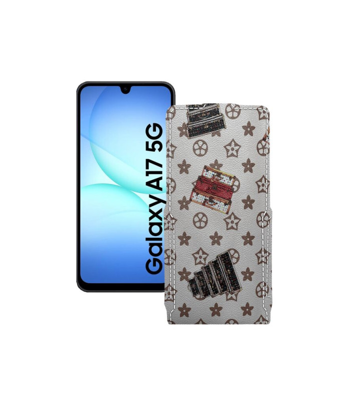 Чохол-флип з екошкіри для телефону Samsung Galaxy A17