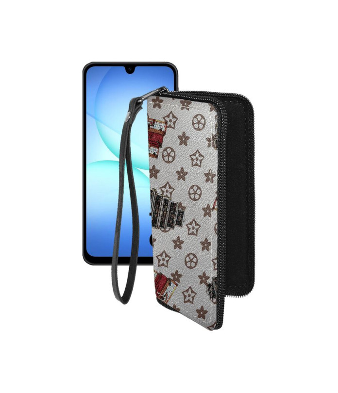 Чохол-гаманець з екошкіри для телефону Samsung Galaxy A17