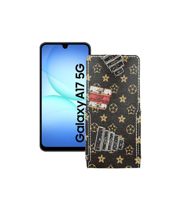 Чохол-флип з екошкіри для телефону Samsung Galaxy A17