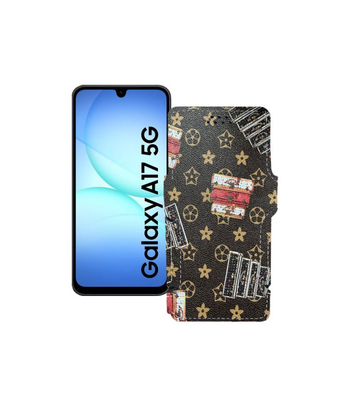 Чохол-книжка з екошкіри для телефону Samsung Galaxy A17