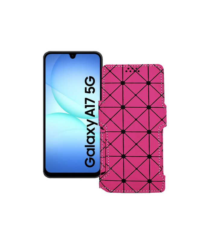 Чохол-книжка з екошкіри для телефону Samsung Galaxy A17