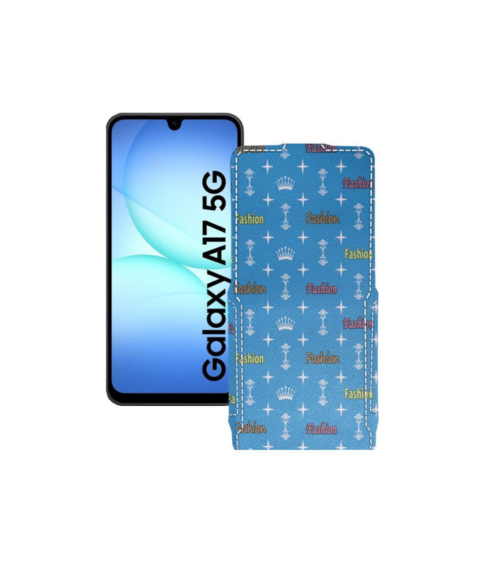 Чохол-флип з екошкіри для телефону Samsung Galaxy A17