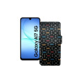 Чохол-книжка з екошкіри для телефону Samsung Galaxy A17