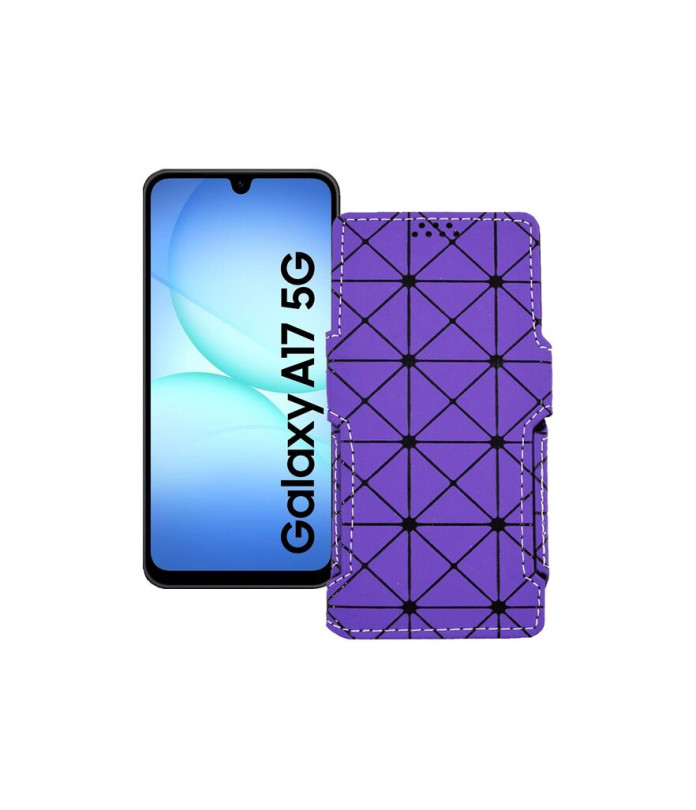 Чохол-книжка з екошкіри для телефону Samsung Galaxy A17