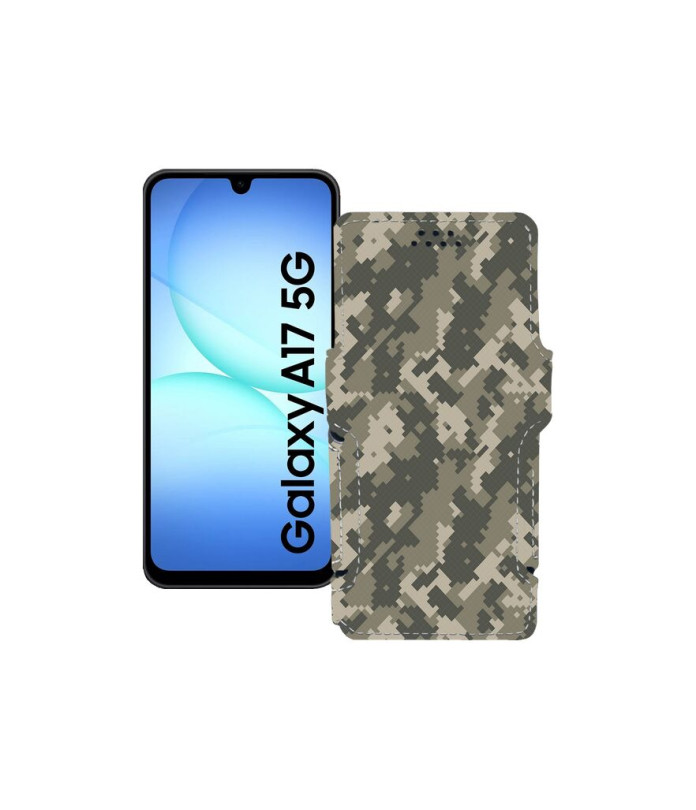 Чохол-книжка з екошкіри для телефону Samsung Galaxy A17