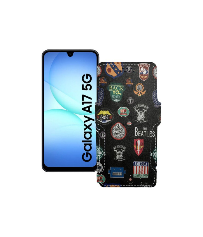 Чохол-книжка з екошкіри для телефону Samsung Galaxy A17