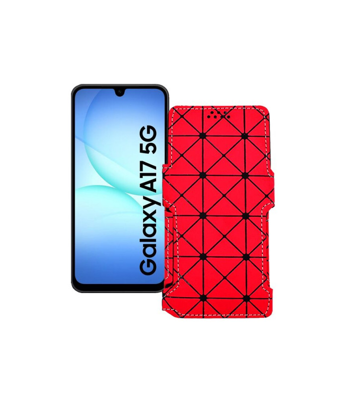 Чохол-книжка з екошкіри для телефону Samsung Galaxy A17