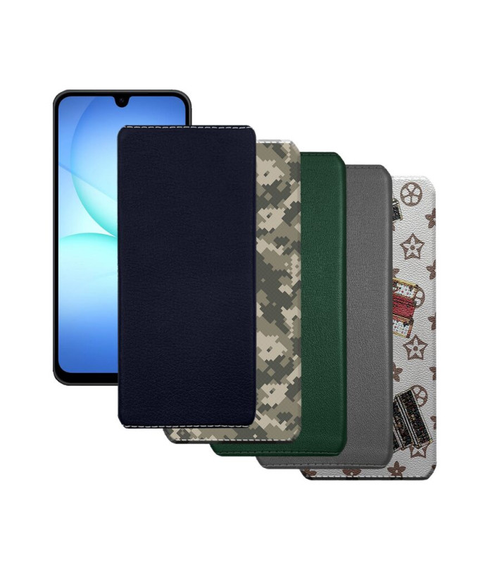 Накладка з екошкіри для телефону Samsung Galaxy A17