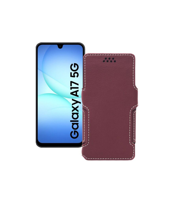 Чохол-книжка з екошкіри для телефону Samsung Galaxy A17