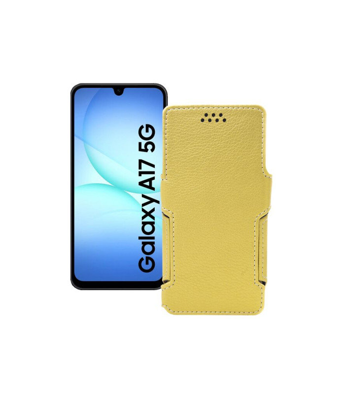 Чохол-книжка з екошкіри для телефону Samsung Galaxy A17