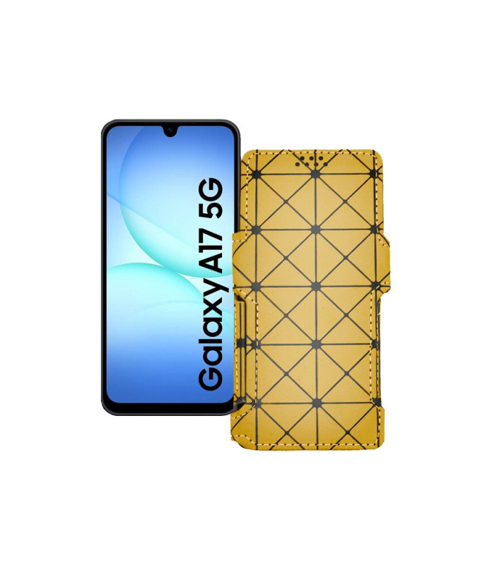 Чохол-книжка з екошкіри для телефону Samsung Galaxy A17