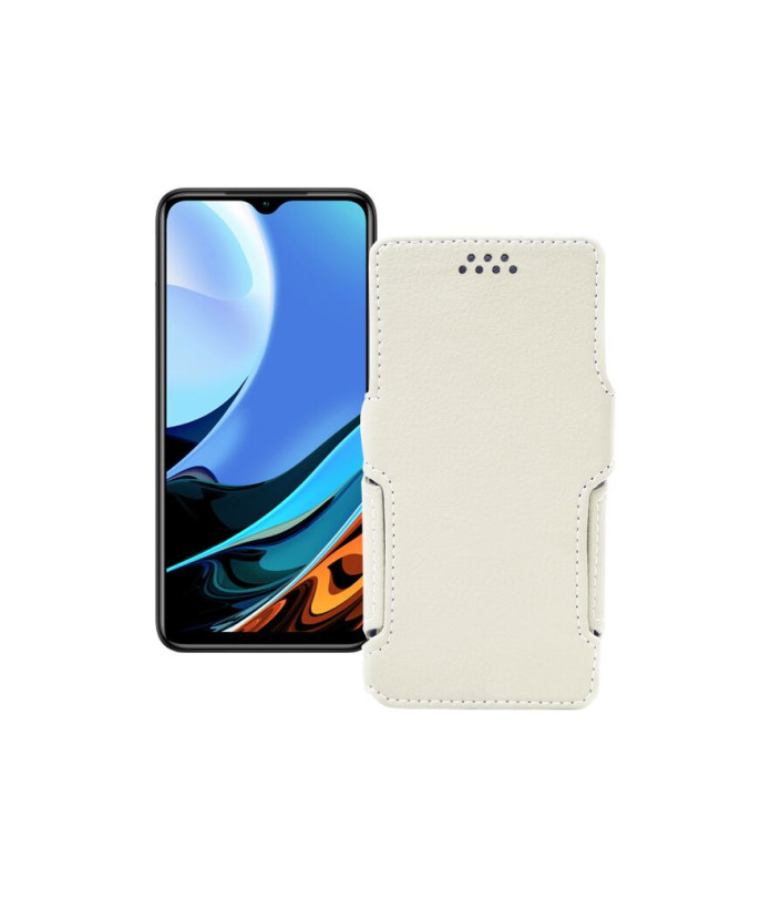 Чохол-книжка з екошкіри для телефону Xiaomi Redmi 9T 2021