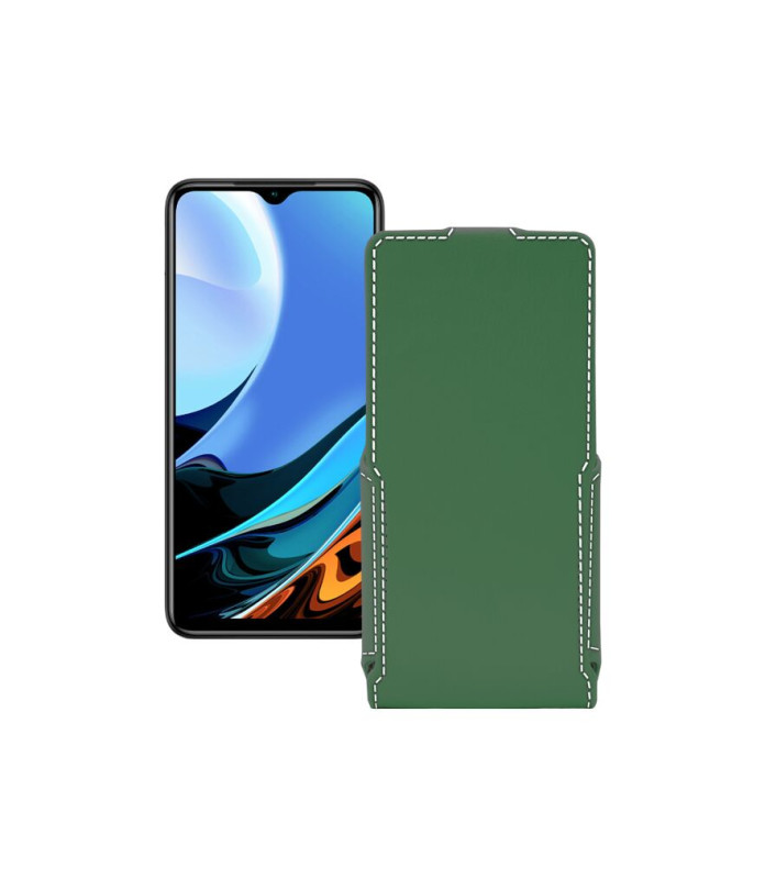 Чохол-флип з екошкіри для телефону Xiaomi Redmi 9T 2021