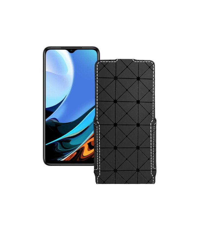 Чохол-флип з екошкіри для телефону Xiaomi Redmi 9T 2021