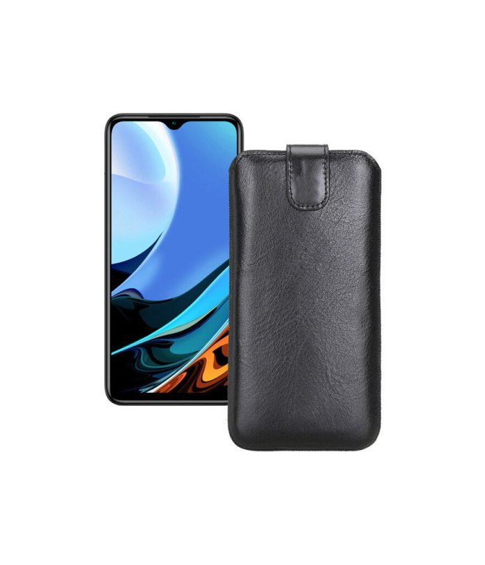 Витяжка з екошкіри для телефону Xiaomi Redmi 9T 2021