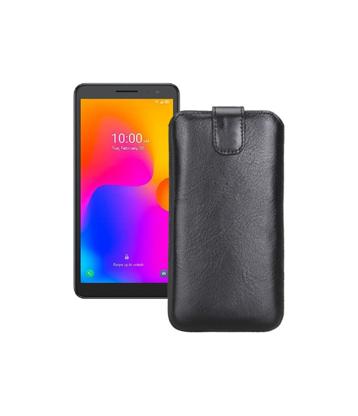 Витяжка з екошкіри для телефону Alcatel 1B 2022 (5031)