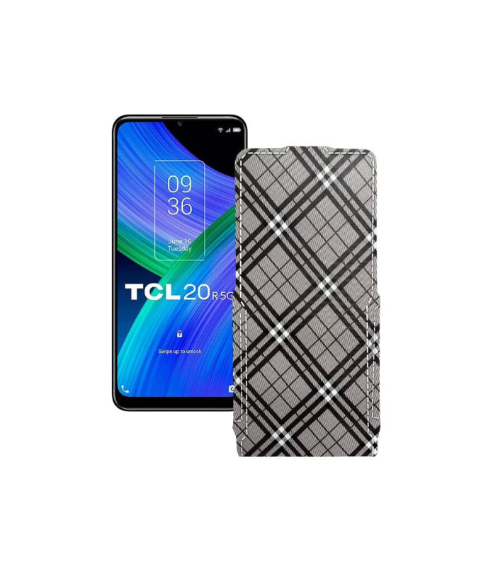 Чохол-флип з екошкіри для телефону TCL TCL 20R 5G (T767H)