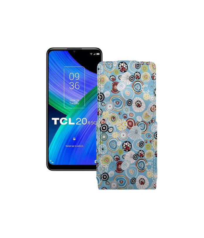 Чохол-флип з екошкіри для телефону TCL TCL 20R 5G (T767H)