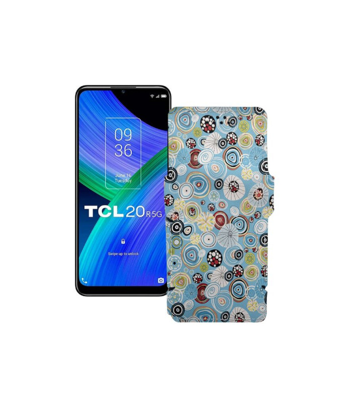 Чохол-книжка з екошкіри для телефону TCL TCL 20R 5G (T767H)