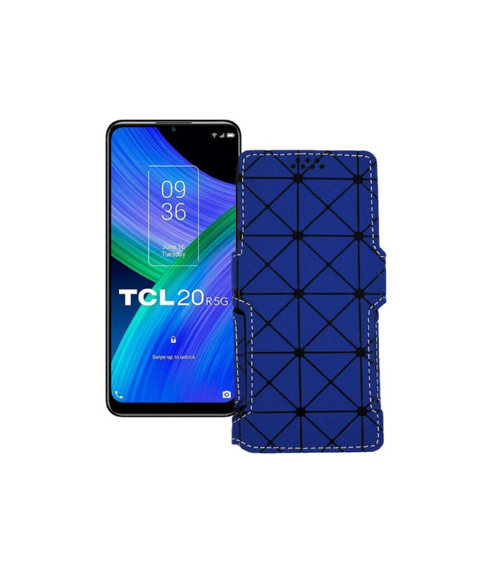 Чохол-книжка з екошкіри для телефону TCL TCL 20R 5G (T767H)