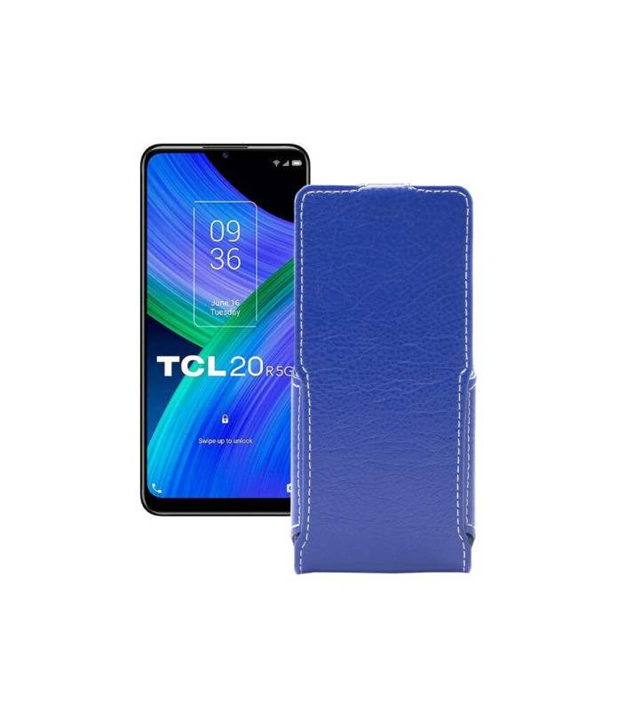 Чохол-флип з екошкіри для телефону TCL TCL 20R 5G (T767H)