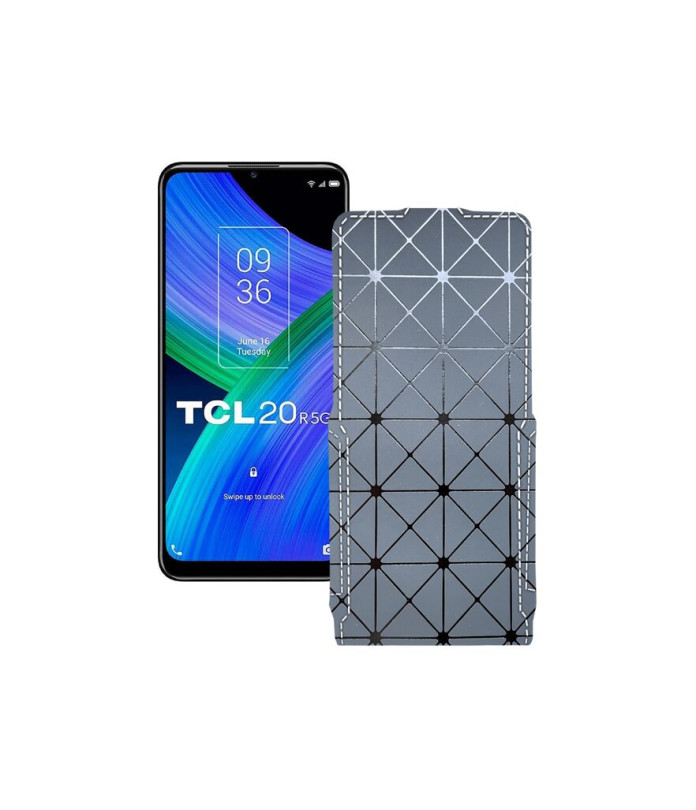 Чохол-флип з екошкіри для телефону TCL TCL 20R 5G (T767H)