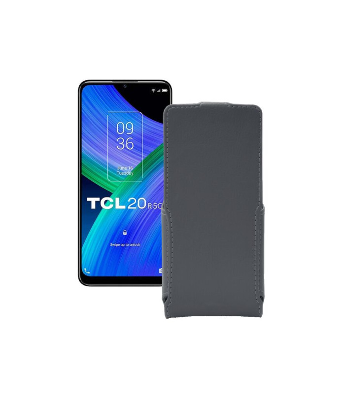 Чохол-флип з екошкіри для телефону TCL TCL 20R 5G (T767H)