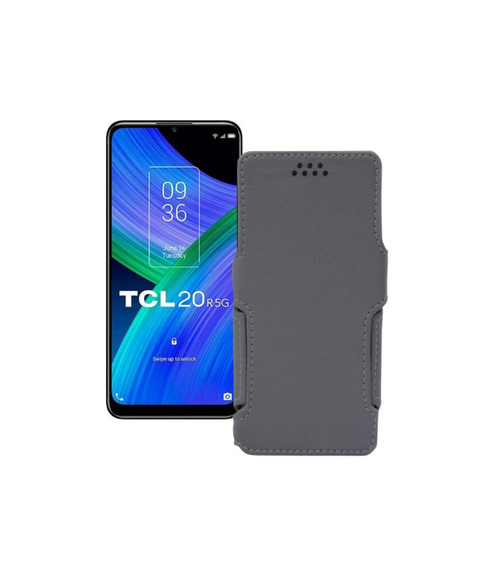 Чохол-книжка з екошкіри для телефону TCL TCL 20R 5G (T767H)