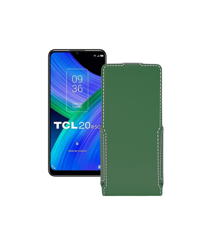 Чохол-флип з екошкіри для телефону TCL TCL 20R 5G (T767H)