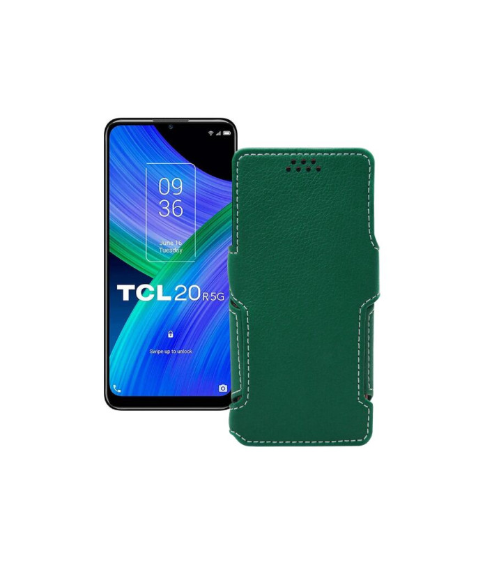 Чохол-книжка з екошкіри для телефону TCL TCL 20R 5G (T767H)