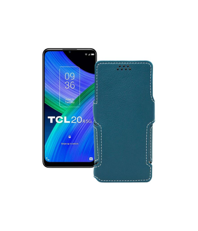 Чохол-книжка з екошкіри для телефону TCL TCL 20R 5G (T767H)