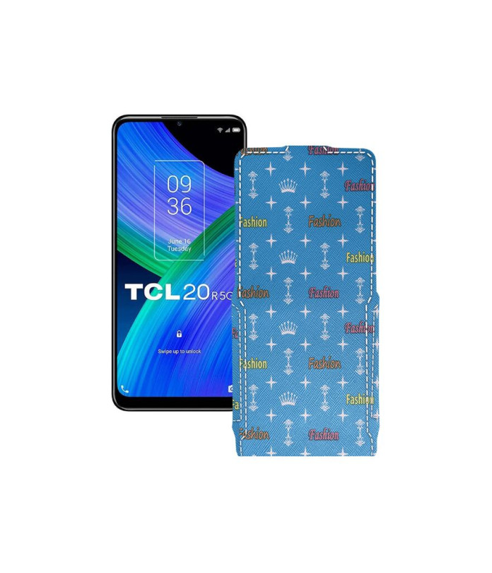 Чохол-флип з екошкіри для телефону TCL TCL 20R 5G (T767H)