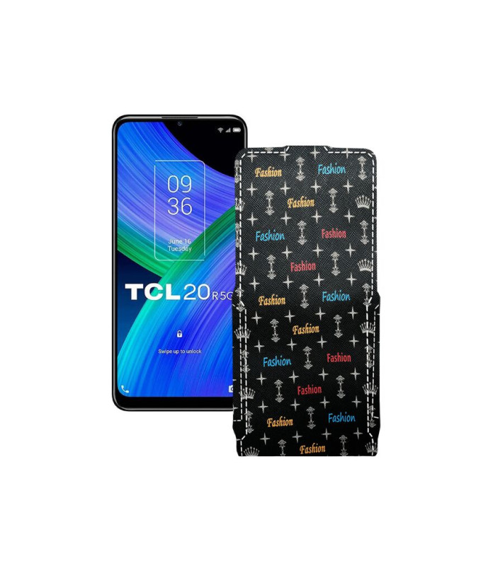 Чохол-флип з екошкіри для телефону TCL TCL 20R 5G (T767H)