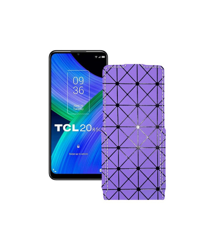 Чохол-флип з екошкіри для телефону TCL TCL 20R 5G (T767H)