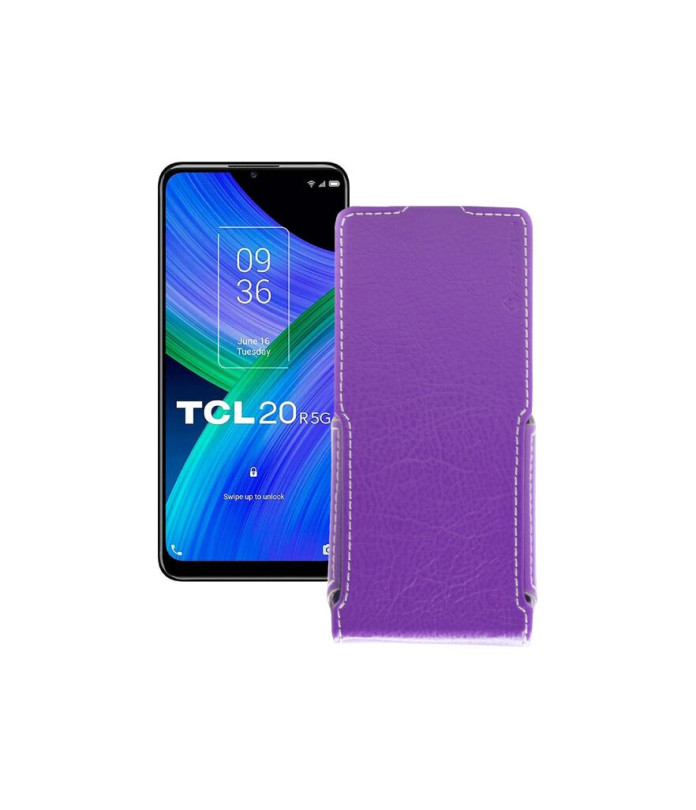 Чохол-флип з екошкіри для телефону TCL TCL 20R 5G (T767H)