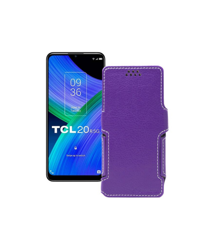 Чохол-книжка з екошкіри для телефону TCL TCL 20R 5G (T767H)