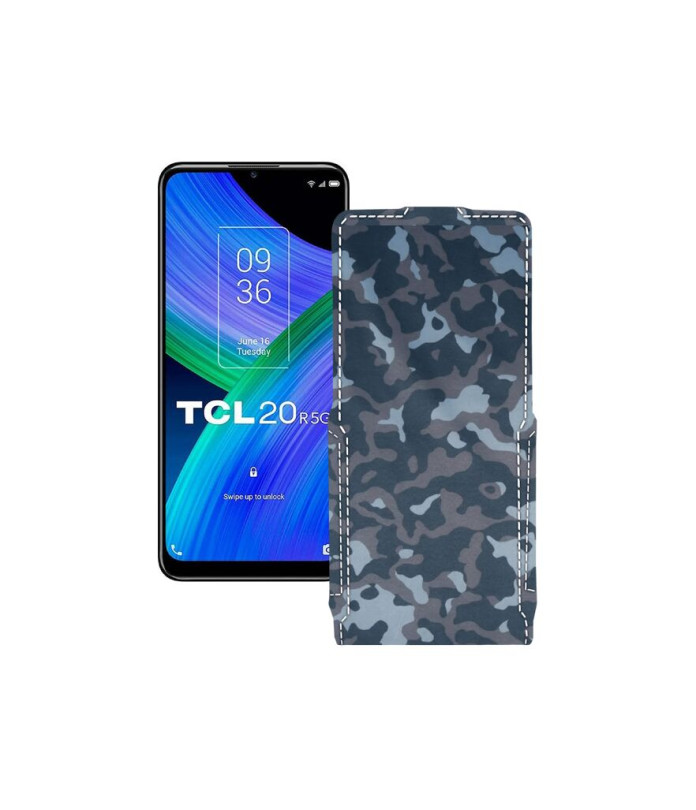 Чохол-флип з екошкіри для телефону TCL TCL 20R 5G (T767H)