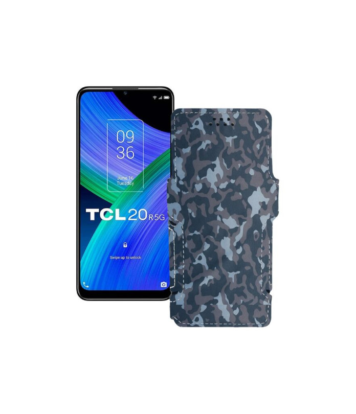 Чохол-книжка з екошкіри для телефону TCL TCL 20R 5G (T767H)