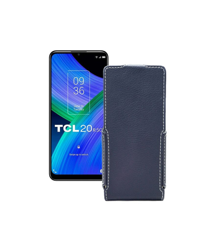 Чохол-флип з екошкіри для телефону TCL TCL 20R 5G (T767H)