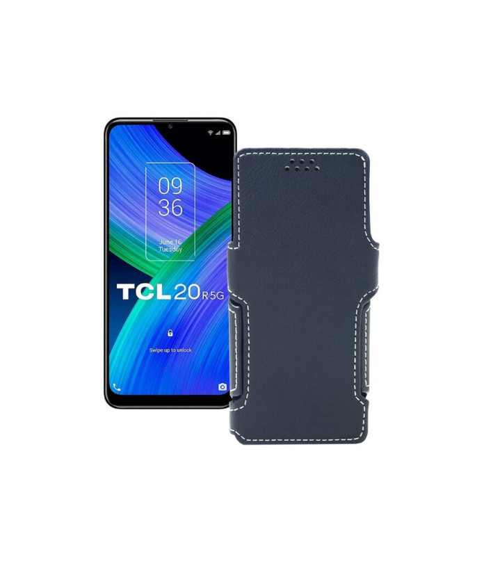 Чохол-книжка з екошкіри для телефону TCL TCL 20R 5G (T767H)