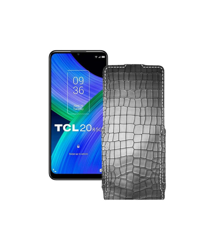 Чохол-флип з екошкіри для телефону TCL TCL 20R 5G (T767H)