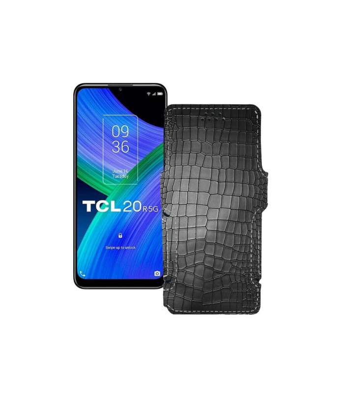 Чохол-книжка з екошкіри для телефону TCL TCL 20R 5G (T767H)