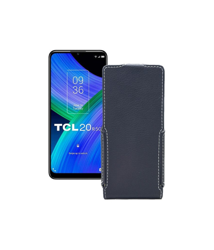 Чохол-флип з екошкіри для телефону TCL TCL 20R 5G (T767H)