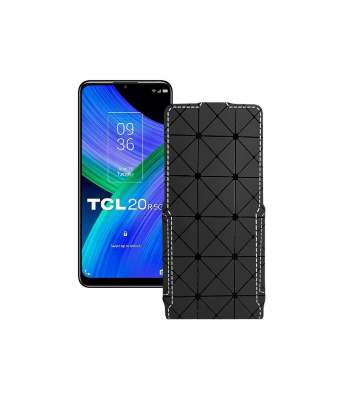 Чохол-флип з екошкіри для телефону TCL TCL 20R 5G (T767H)