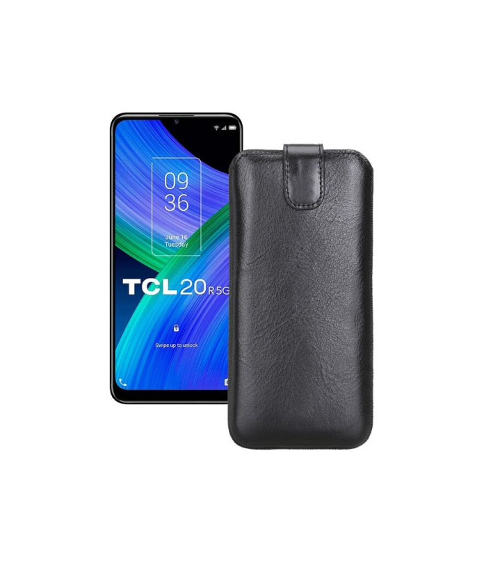 Витяжка з екошкіри для телефону TCL TCL 20R 5G (T767H)