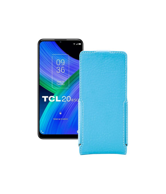 Чохол-флип з екошкіри для телефону TCL TCL 20R 5G (T767H)