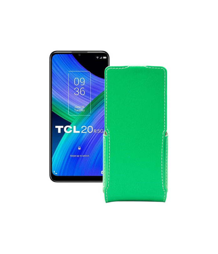 Чохол-флип з екошкіри для телефону TCL TCL 20R 5G (T767H)