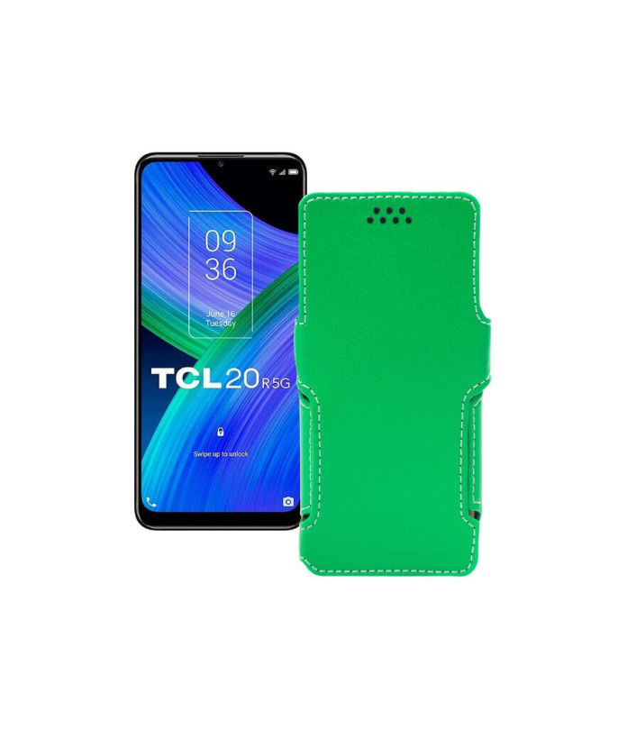 Чохол-книжка з екошкіри для телефону TCL TCL 20R 5G (T767H)