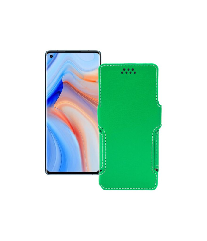 Чохол-книжка з екошкіри для телефону OPPO Reno 4 5G